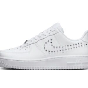 Women’s Nike Air Force 1 ‘07 White/Metallic Silver/Platinum Tint/Chrome Size 8